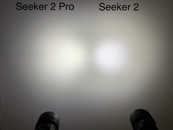 Olight Seeker 2 Pro VS Seeker 2 Lumen ledlampen
